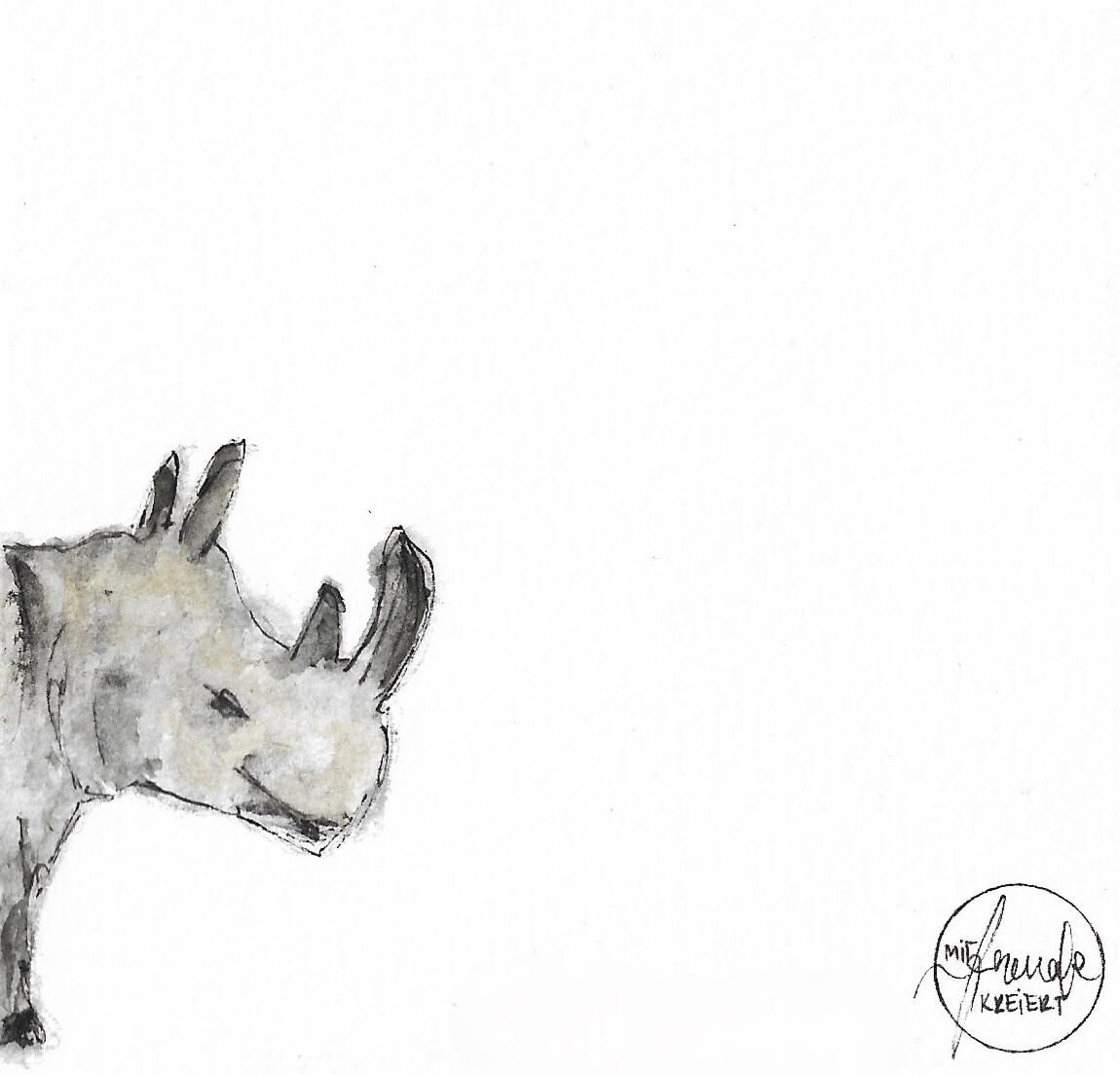 Bild Nashorn